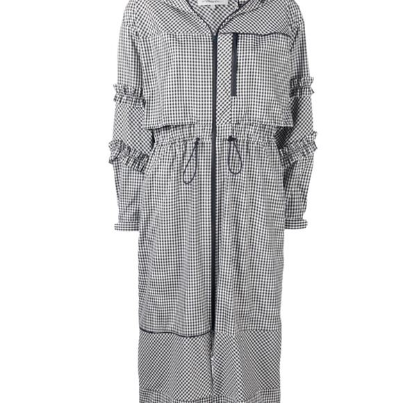 🔥3.1 Phillip Lim Hooded Ruffle Gingham Parka🔥 - Picture 8 of 8